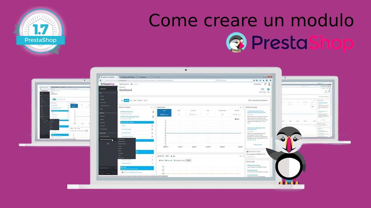 Tutorial: come creare un modulo con Prestashop